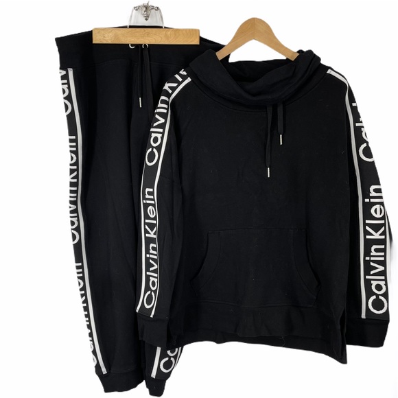 calvin klein track top